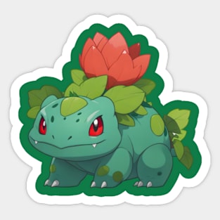 Grass-Poison type starter from Kanto Sticker